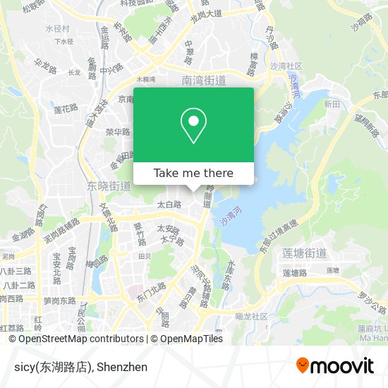 sicy(东湖路店) map