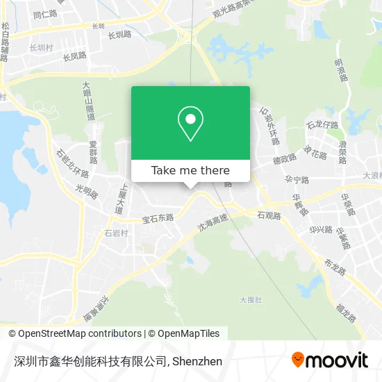 深圳市鑫华创能科技有限公司 map