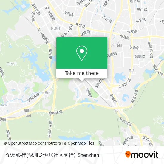 华夏银行(深圳龙悦居社区支行) map