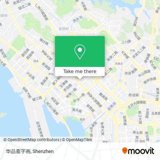 华品斋字画 map