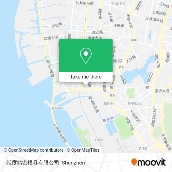 维度精密模具有限公司 map