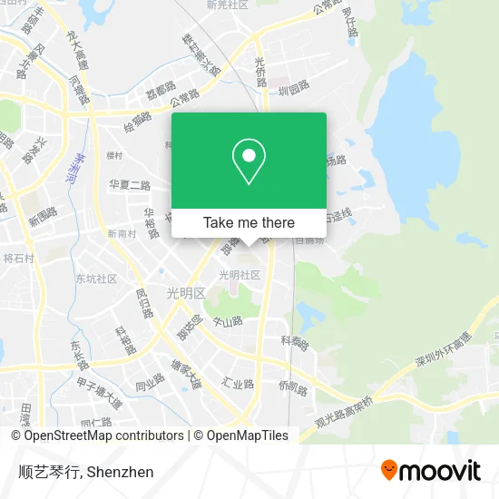 顺艺琴行 map