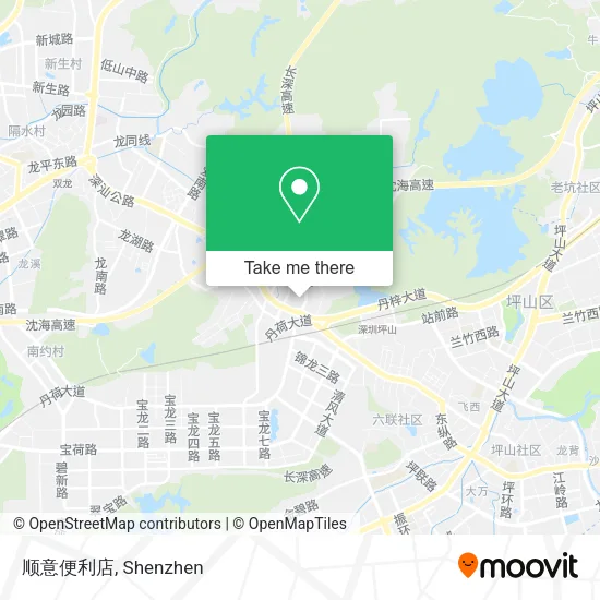 顺意便利店 map