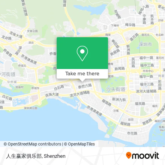 人生赢家俱乐部 map