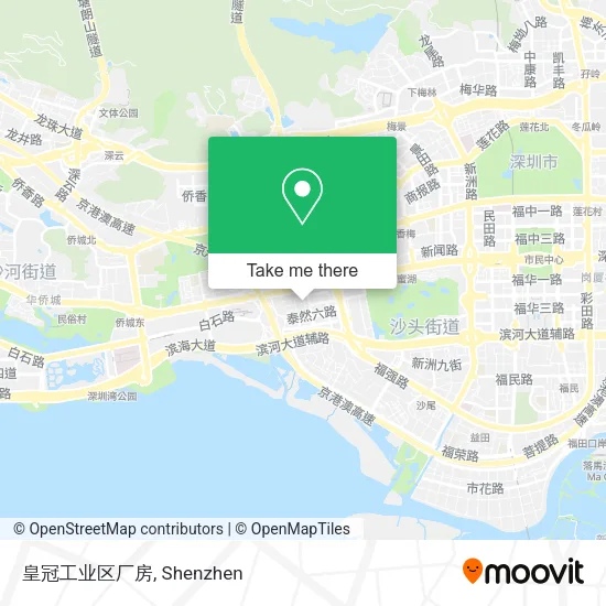 皇冠工业区厂房 map