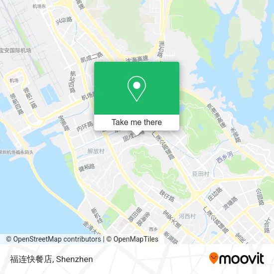 福连快餐店 map