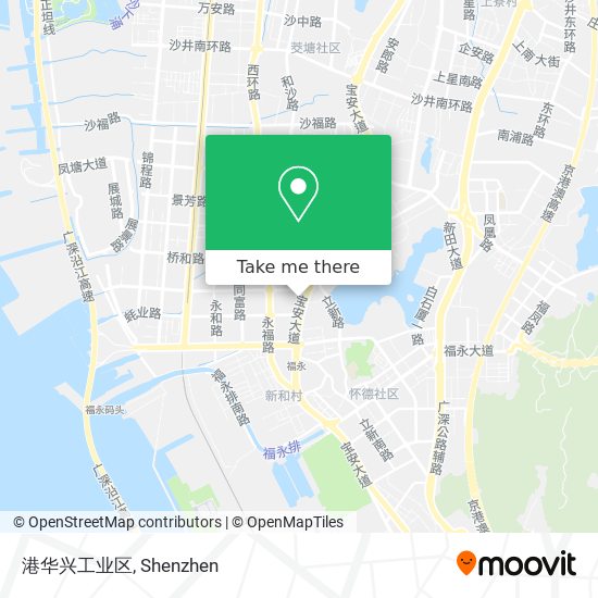 港华兴工业区 map