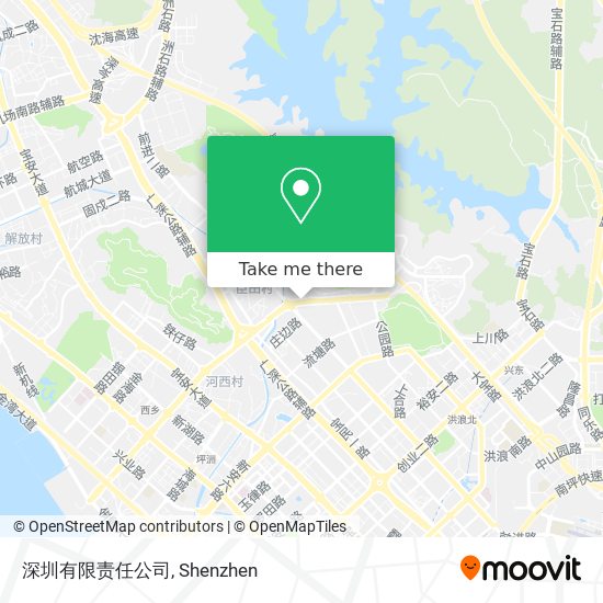 深圳有限责任公司 map