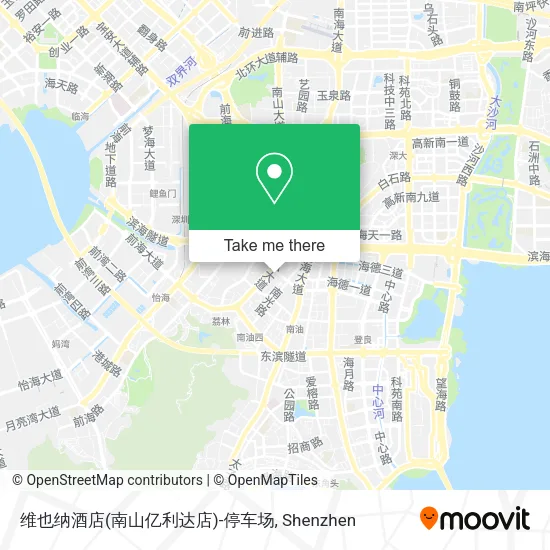 维也纳酒店(南山亿利达店)-停车场 map