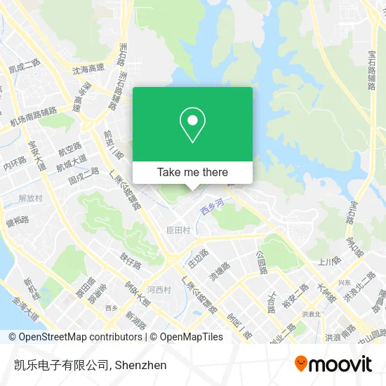 凯乐电子有限公司 map