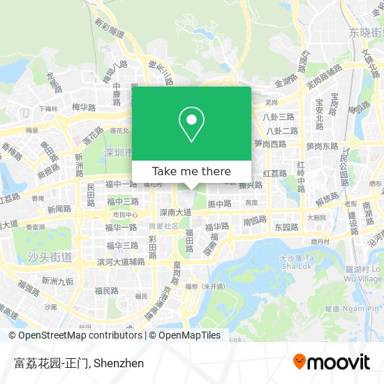 富荔花园-正门 map