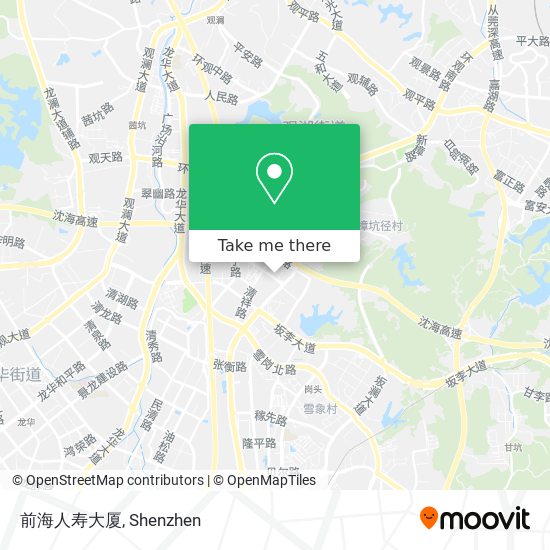 前海人寿大厦 map