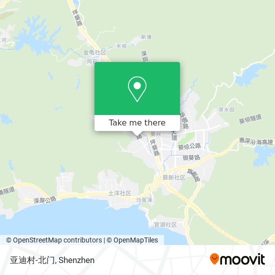 亚迪村-北门 map