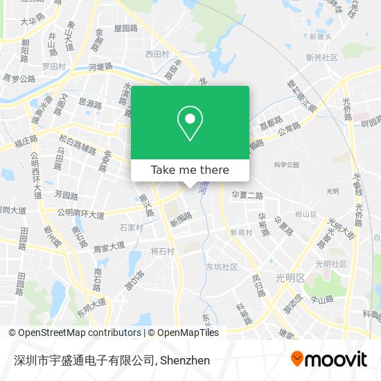 深圳市宇盛通电子有限公司 map