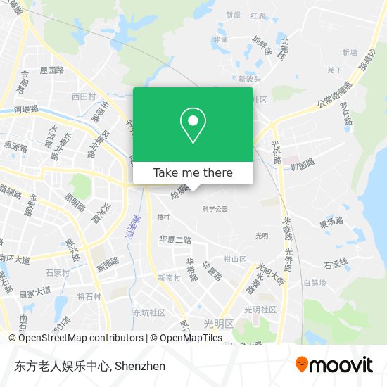 东方老人娱乐中心 map