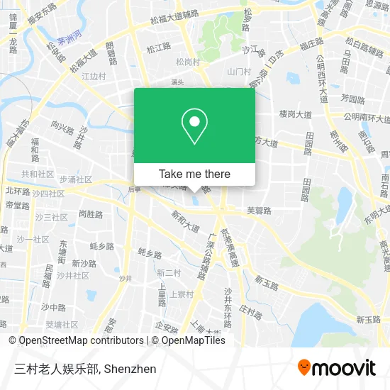 三村老人娱乐部 map