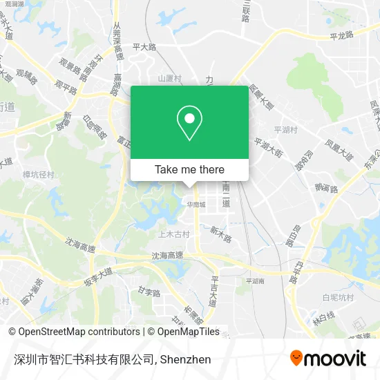 深圳市智汇书科技有限公司 map