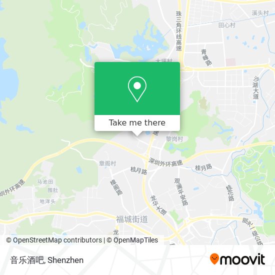 音乐酒吧 map