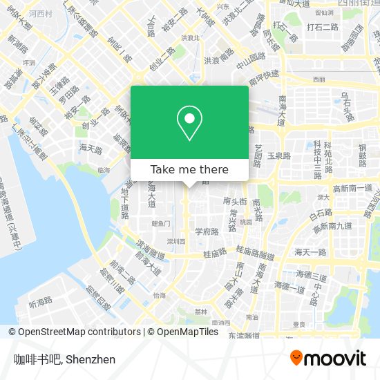 咖啡书吧 map