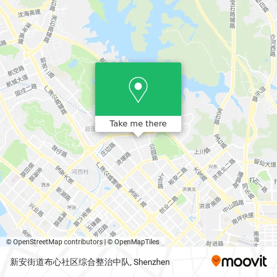 新安街道布心社区综合整治中队 map