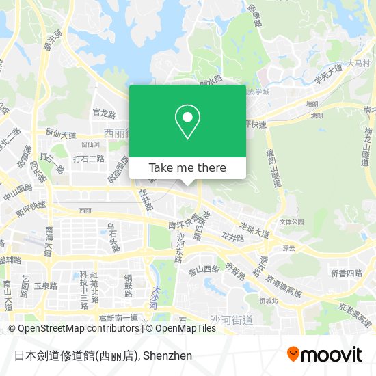 日本劍道修道館(西丽店) map