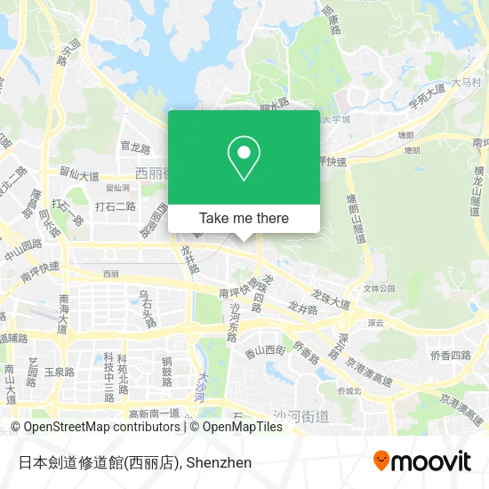 日本劍道修道館(西丽店) map