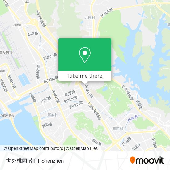 世外桃园-南门 map