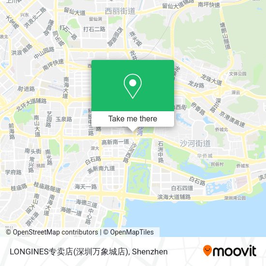 LONGINES专卖店(深圳万象城店) map