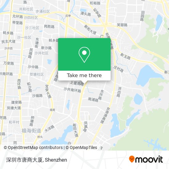 深圳市唐商大厦 map