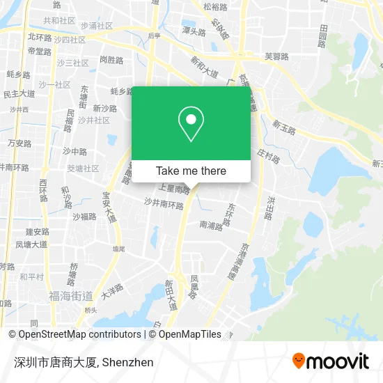 深圳市唐商大厦 map
