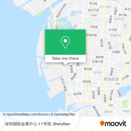 深圳国际会展中心-11号馆 map