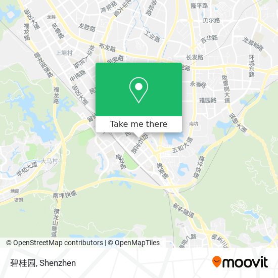 碧桂园 map