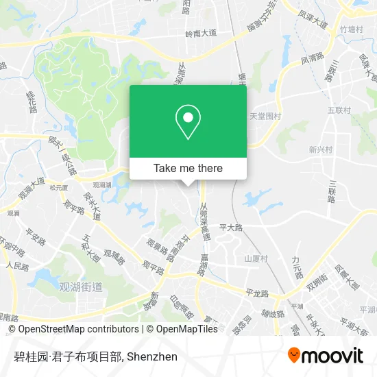 碧桂园·君子布项目部 map