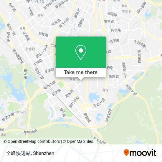 全峰快递站 map
