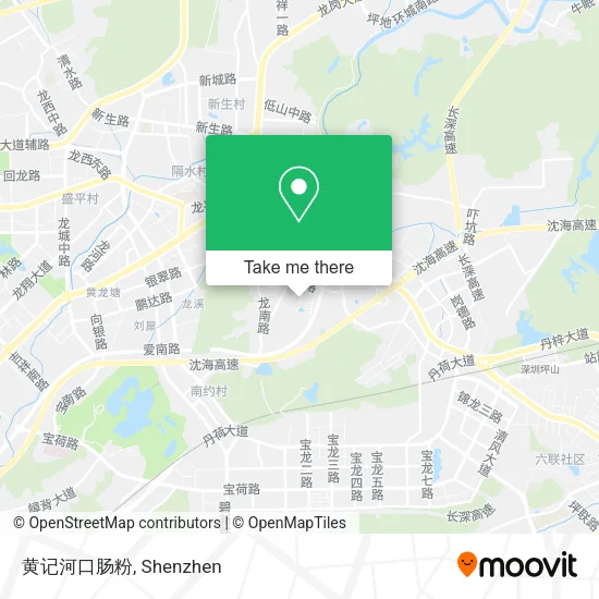 黄记河口肠粉 map