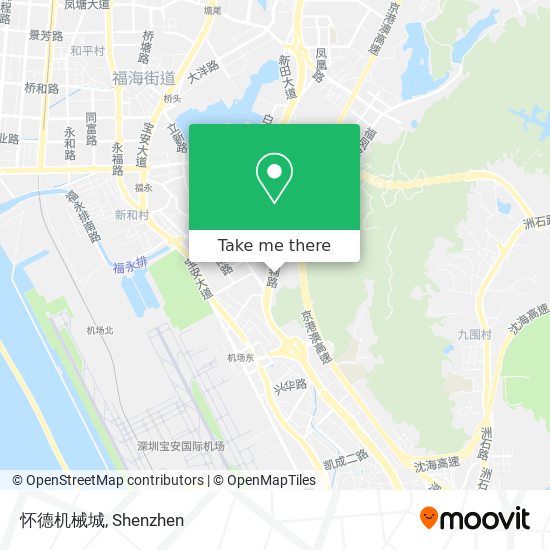 怀德机械城 map