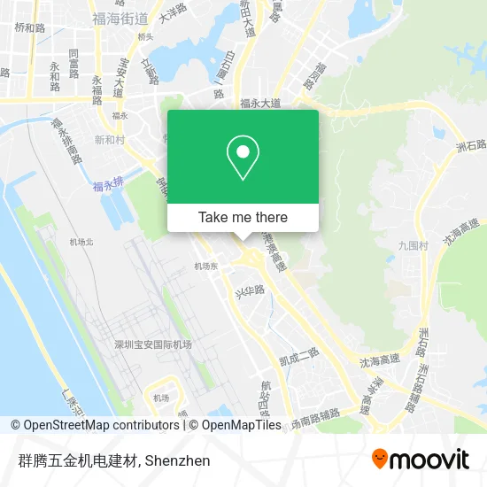 群腾五金机电建材 map