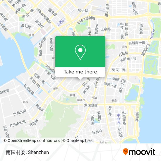 南园村委 map