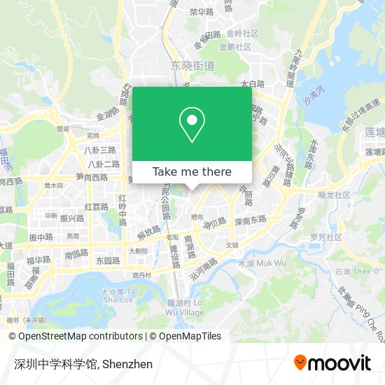 深圳中学科学馆 map