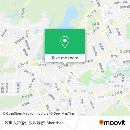 深圳六和爱尔眼科诊所 map