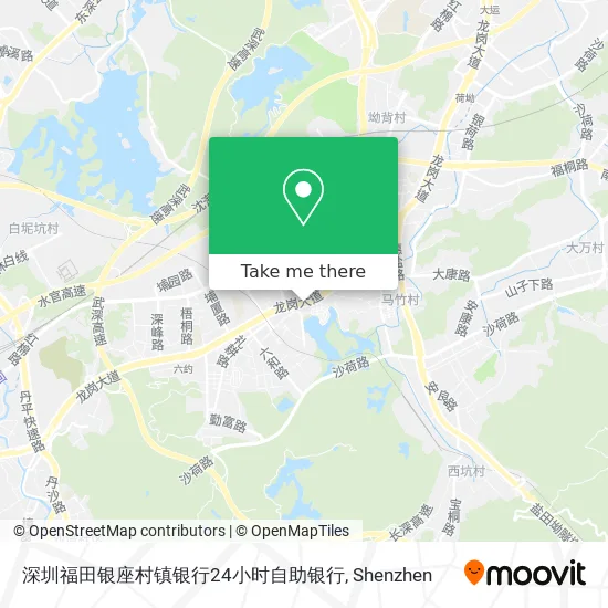 深圳福田银座村镇银行24小时自助银行 map