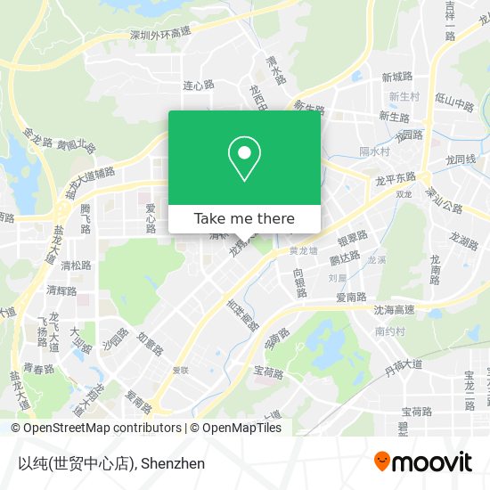 以纯(世贸中心店) map