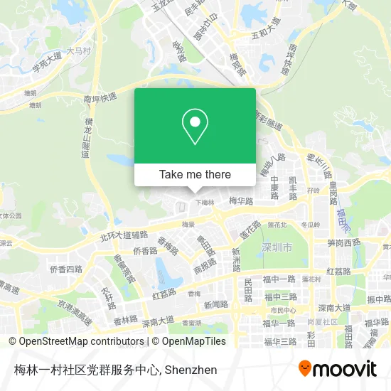 梅林一村社区党群服务中心 map