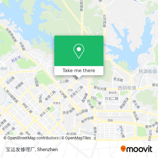 宝运发修理厂 map