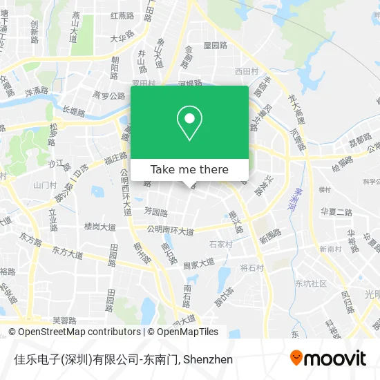 佳乐电子(深圳)有限公司-东南门 map