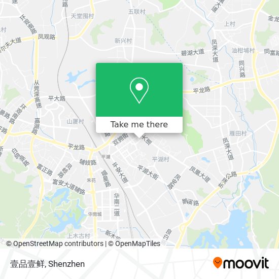 壹品壹鲜 map