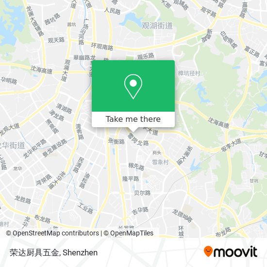 荣达厨具五金 map