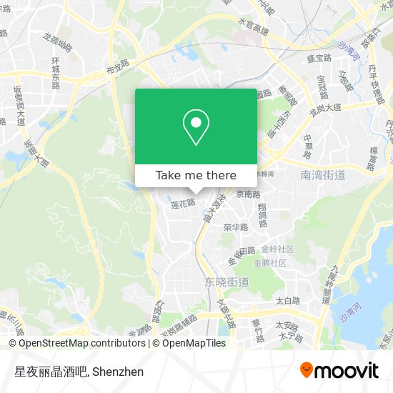 星夜丽晶酒吧 map