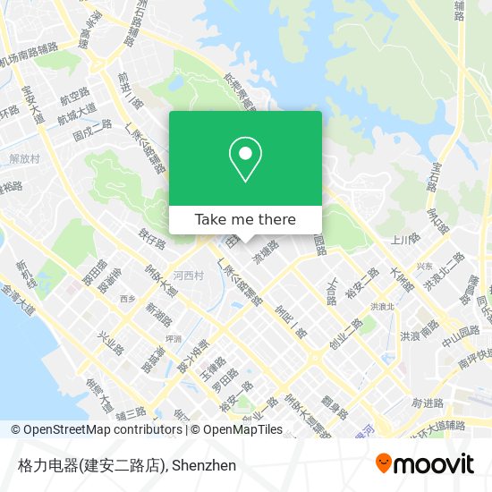 格力电器(建安二路店) map