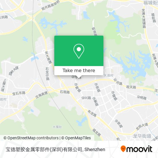 宝德塑胶金属零部件(深圳)有限公司 map